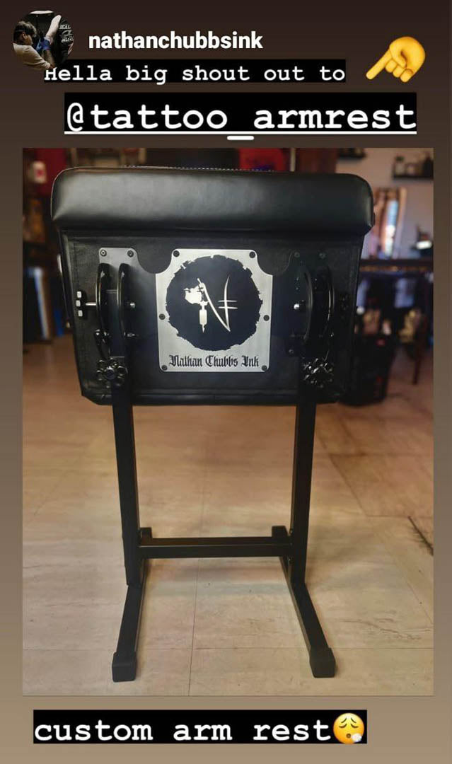 Tattoo Armrest TA-Medium Extra, Classic