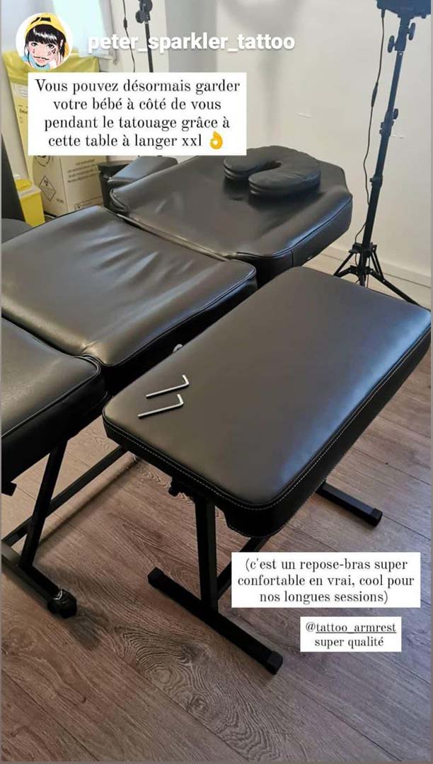 Tattoo Armrest TA-LARGE Extra, Classic
