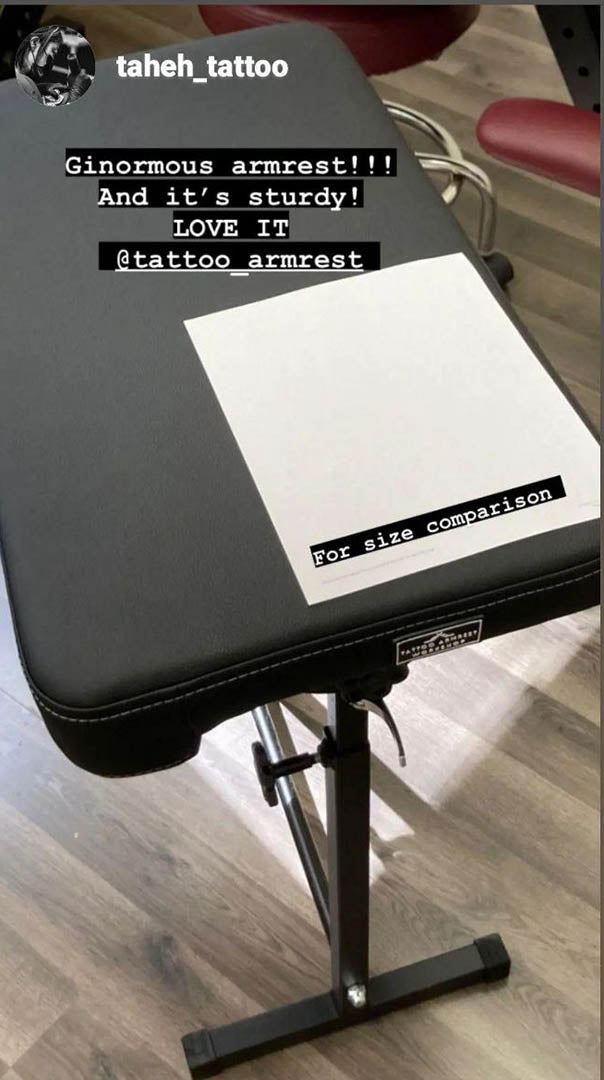 Tattoo Armrest TA-LARGE Extra, Classic